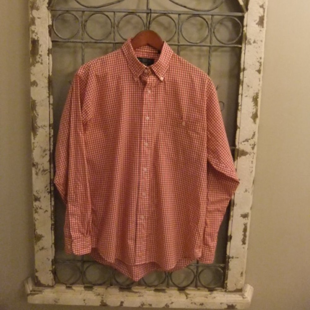 ORVIS MENS L/S CHECK SHIRT-MEDIUM